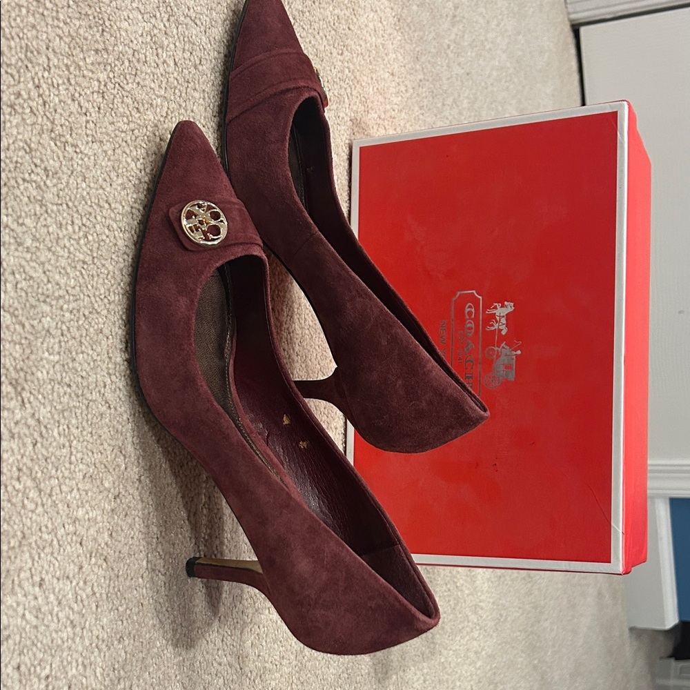 Elegant Burgundy Heels